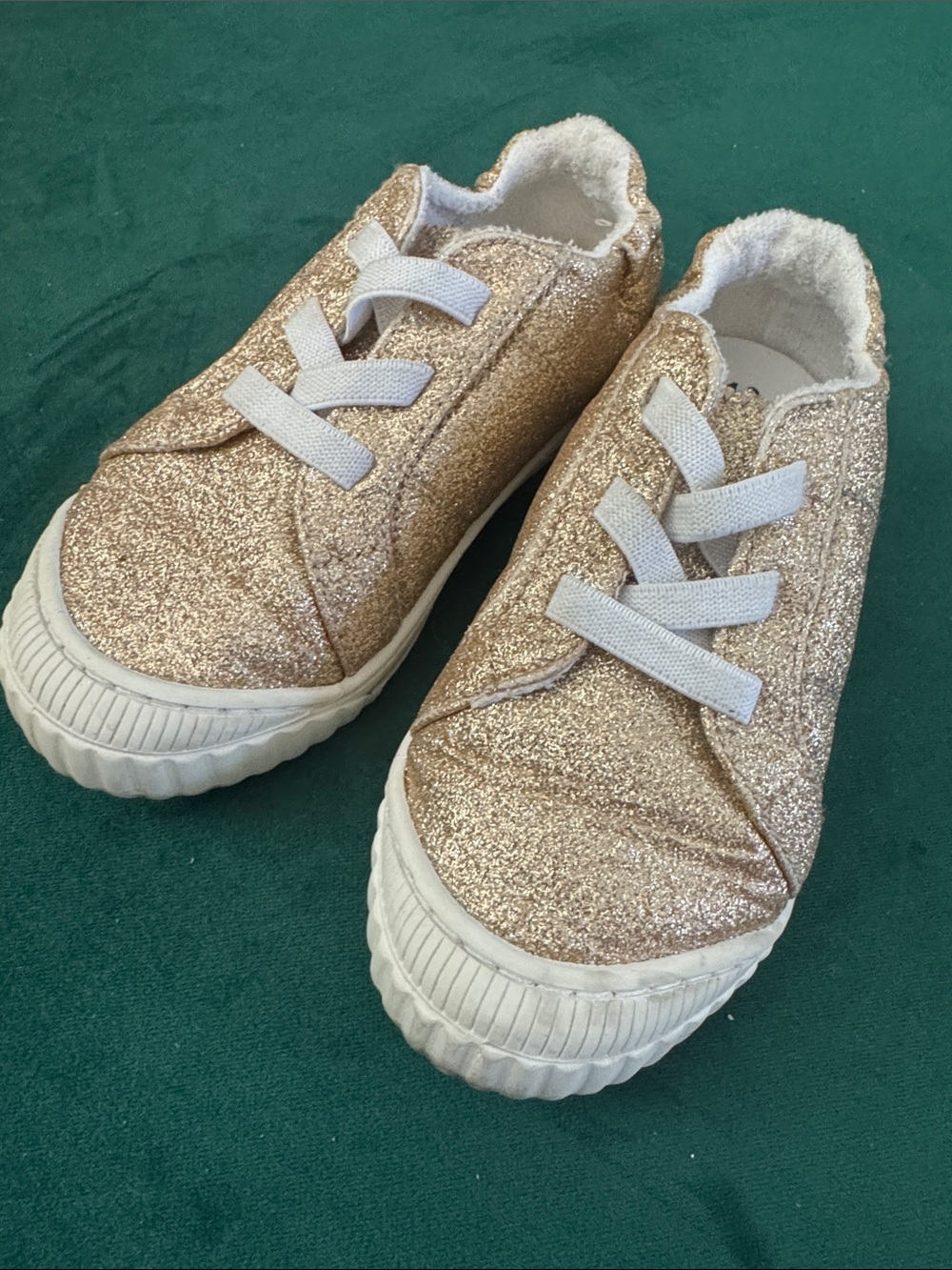 wonder nation Glitter Slip-On Sneakers